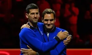 Federer hy vọng Djokovic phá mọi kỷ lục Federer hy vọng Djokovic phá mọi kỷ lục