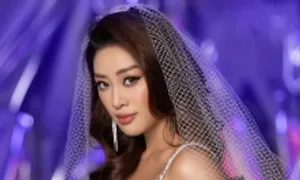 4 kiểu váy cưới của Khánh Vân