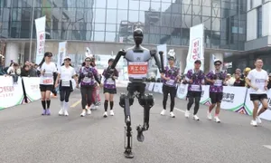 Robot làm pacer ở giải marathon Trung Quốc