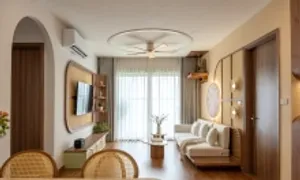 270 triệu đồng cải tạo căn hộ theo phong cách Scandinavian, Wabi-sabi